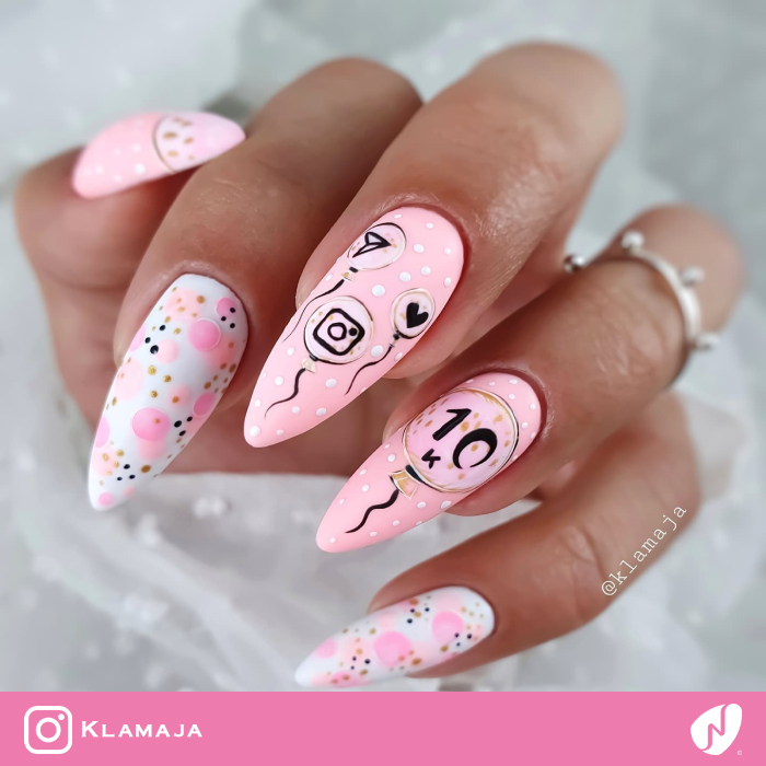 10K Followers Nail Design